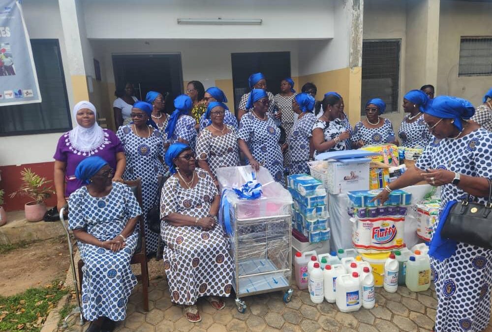 Donation to Children’s ward of the University Hospital Legon